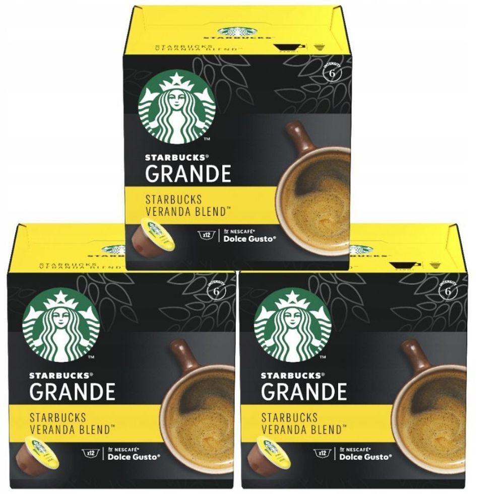 Кофе в капсулах Starbucks Dolce Gusto Veranda Blend 36 капсул