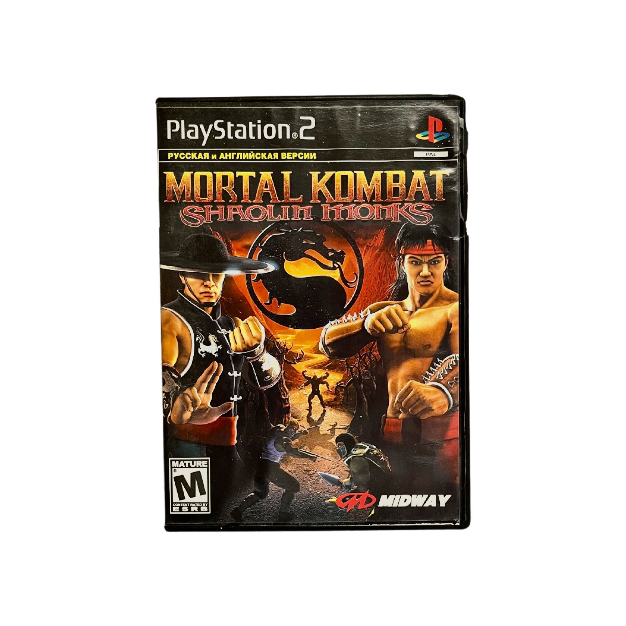 Игра Игра для Sony PlayStation 2 (PS2) Mortal Kombat Shaolin Monks (Fighting / Драки, Midway, 2005) (PlayStation 2, Русская версия)