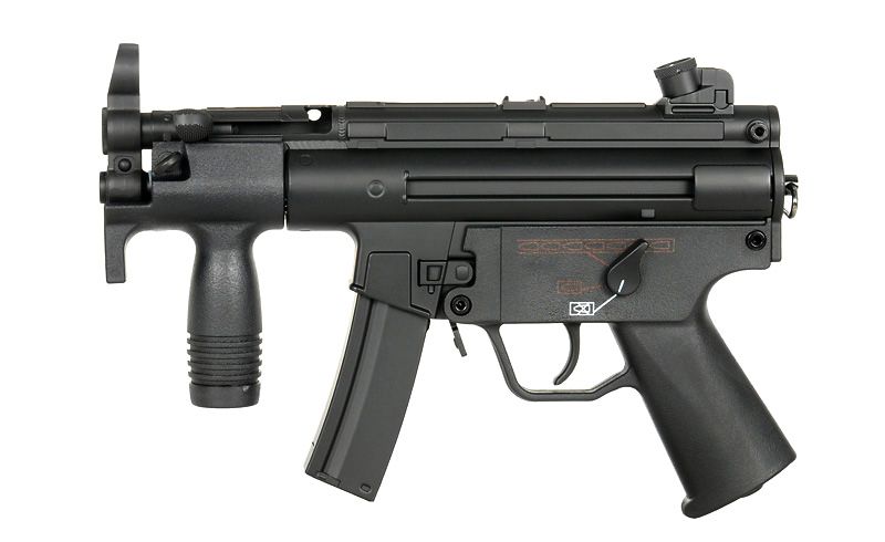 Страйкбольный пистолет-пулемет JG WORKS MP5K AEG