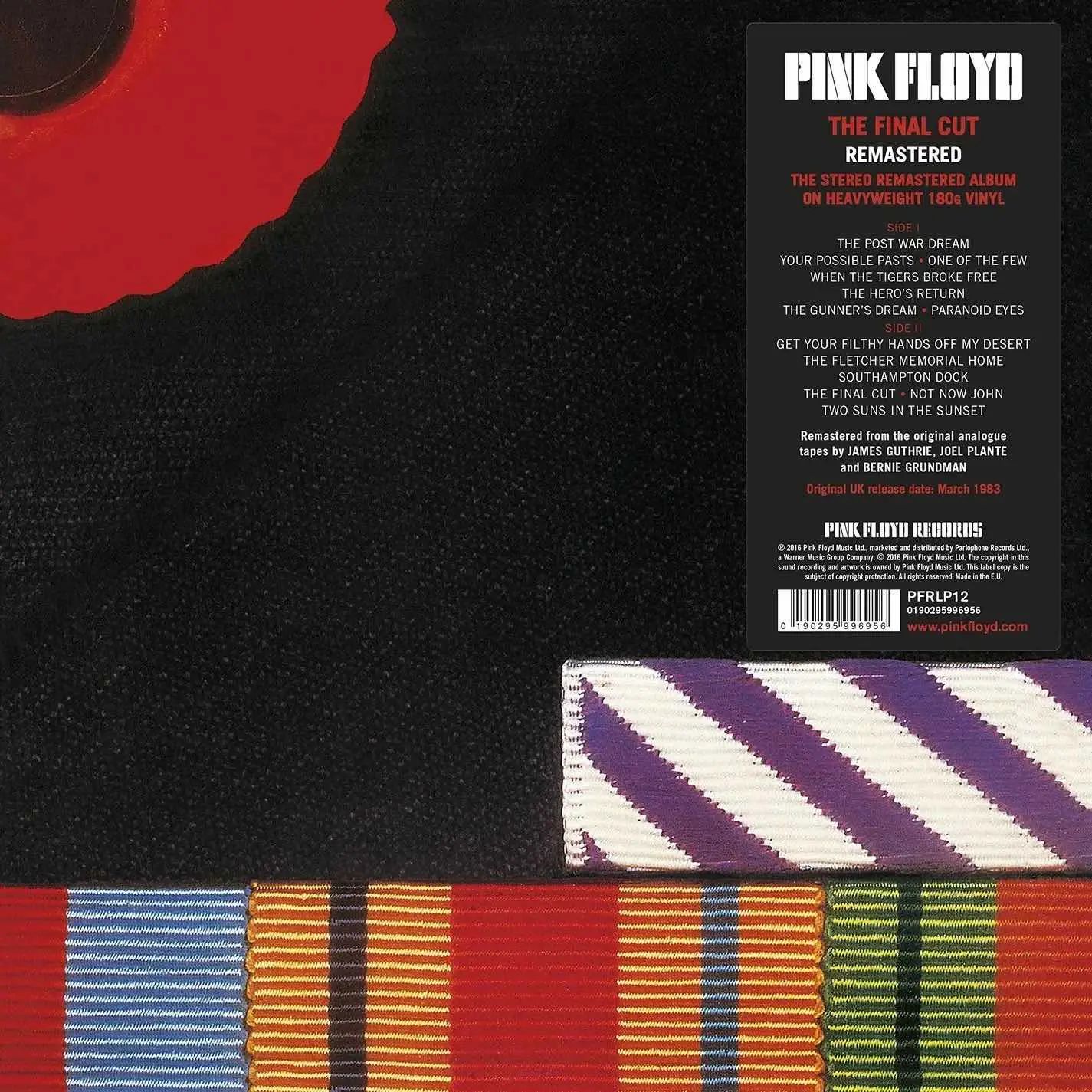 PINKFLOYD-THEFINALCUT(LP)виниловаяпластинка