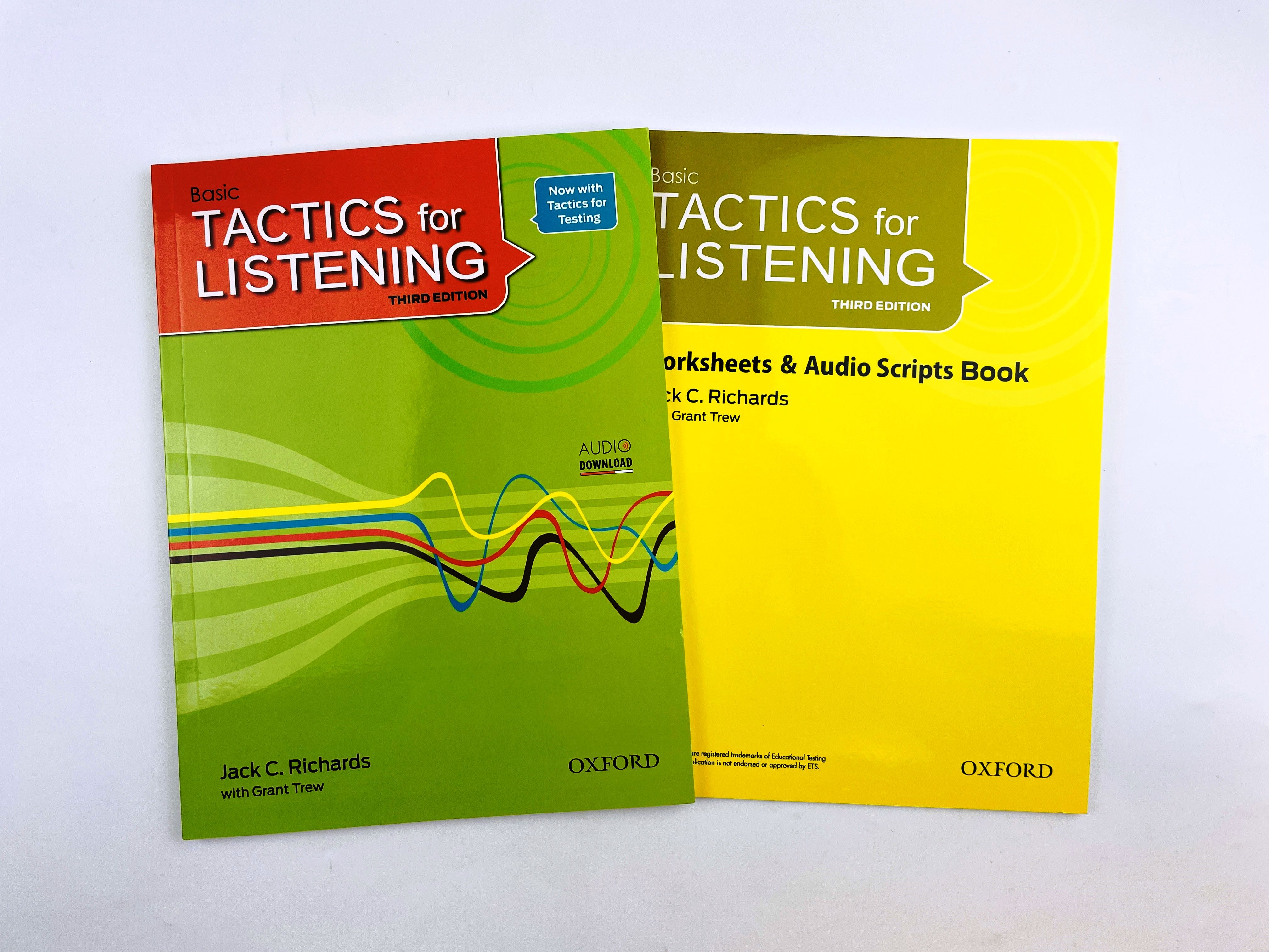 Tactics for Listening Basic , Комплект Student's Book with CD + WorkBook 3rd edition | Richards Jack C.