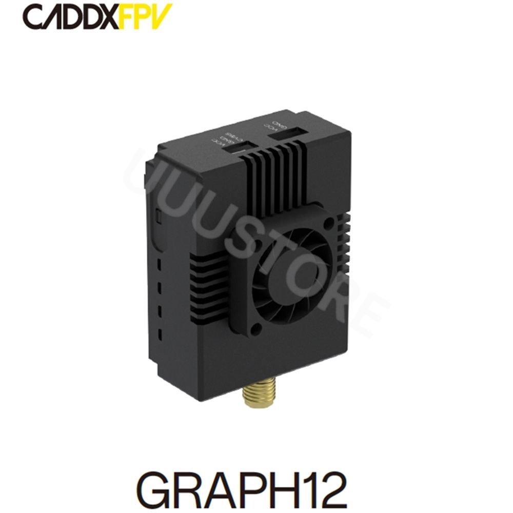 CaddxFPV 1.2 ГГц 1,3 ГГц 4000 мВт 4W VTX аудио видео 1.8 - 4Вт 8CH FPV передатчик модуль 14.8 - 25.2V для дальнего самолета RC