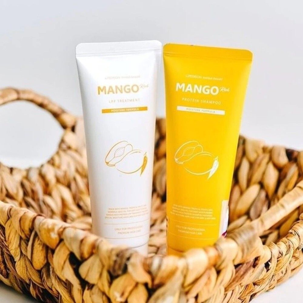 Маска и шампунь <b>для</b> <b>волос</b> <b>Манго</b> ТМ Pedison Institut-Beaute <b>Mango</b> Rich LPP T...