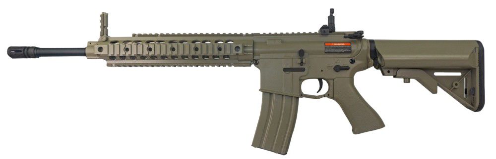 Страйкбольный автомат Cyma M4, tan, пластик (cm512t)