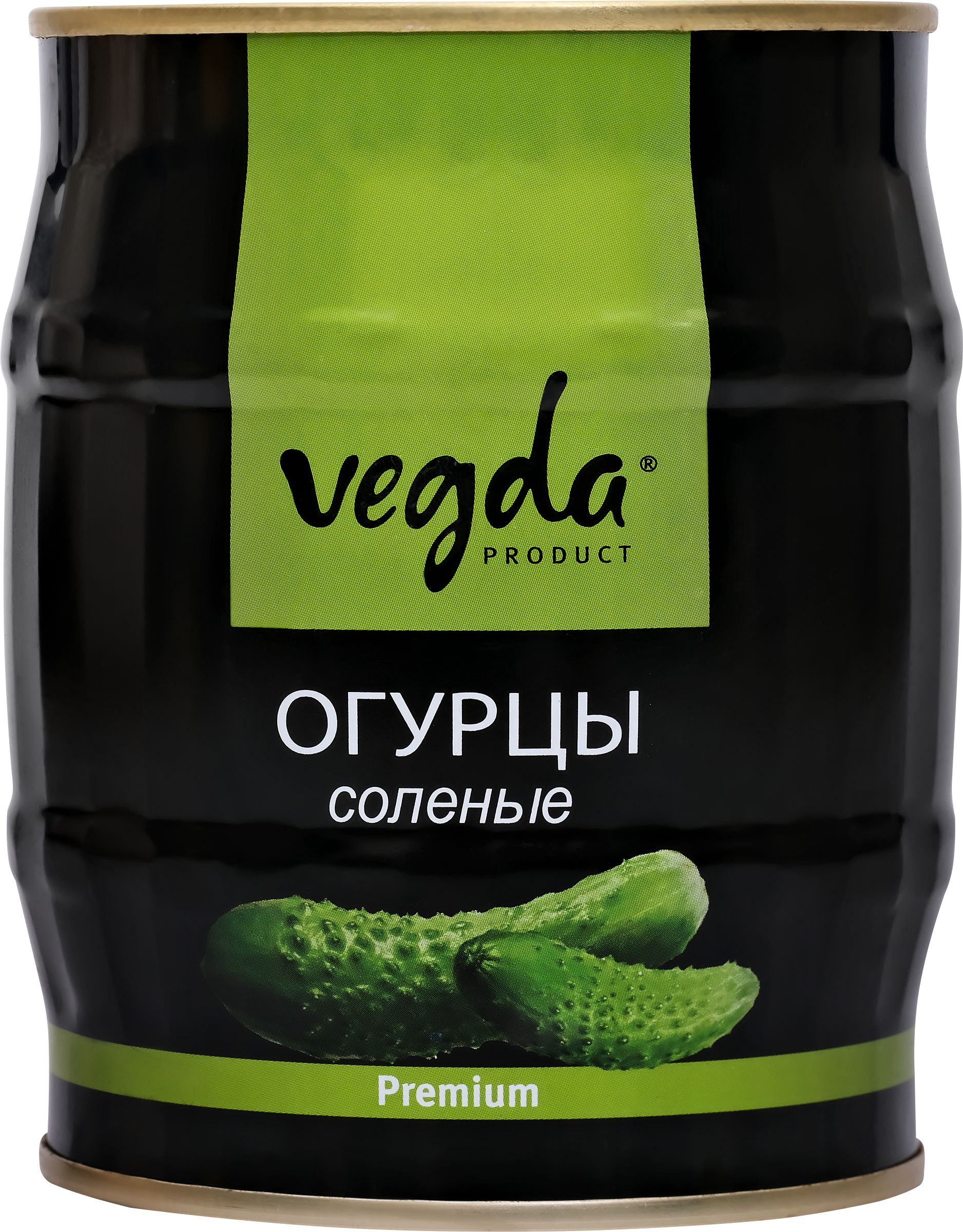 Огурцы VEGDA соленые, 580г