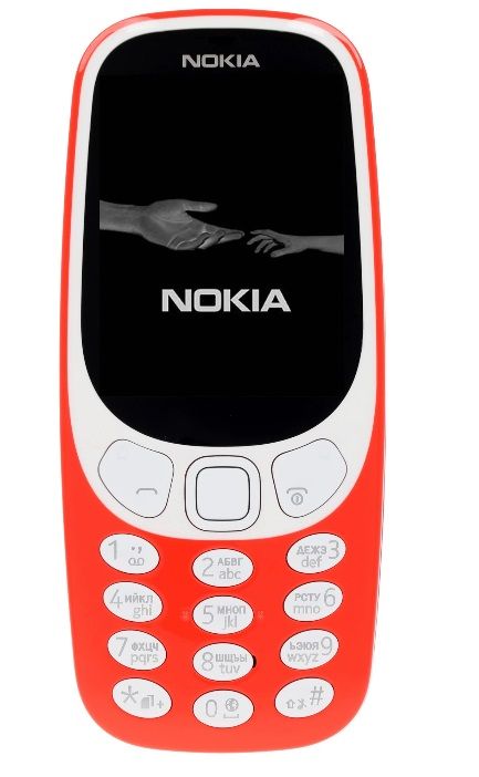 NokiaСмартфонNOKIA3310DUAL64ГБ,красный