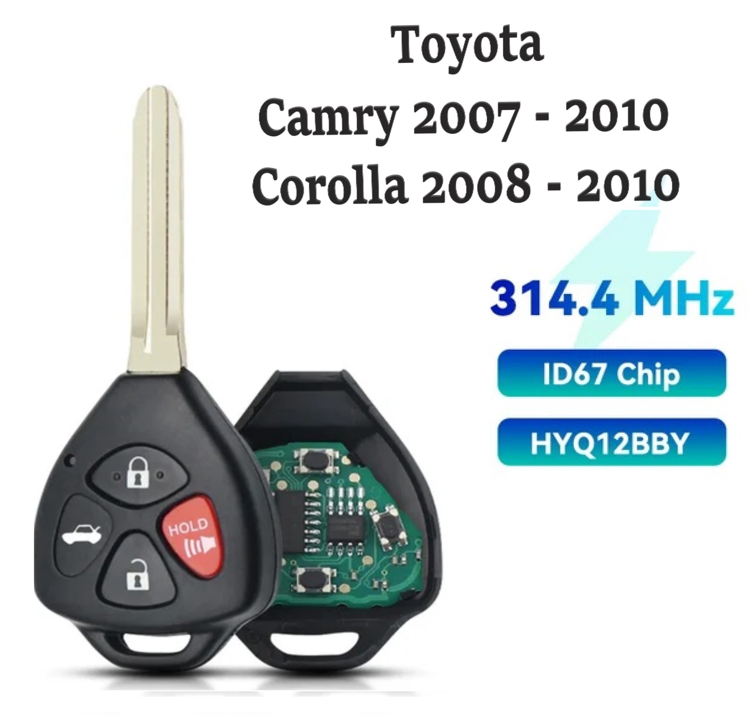 Ключ зажигания для Тойота Camry, Corolla