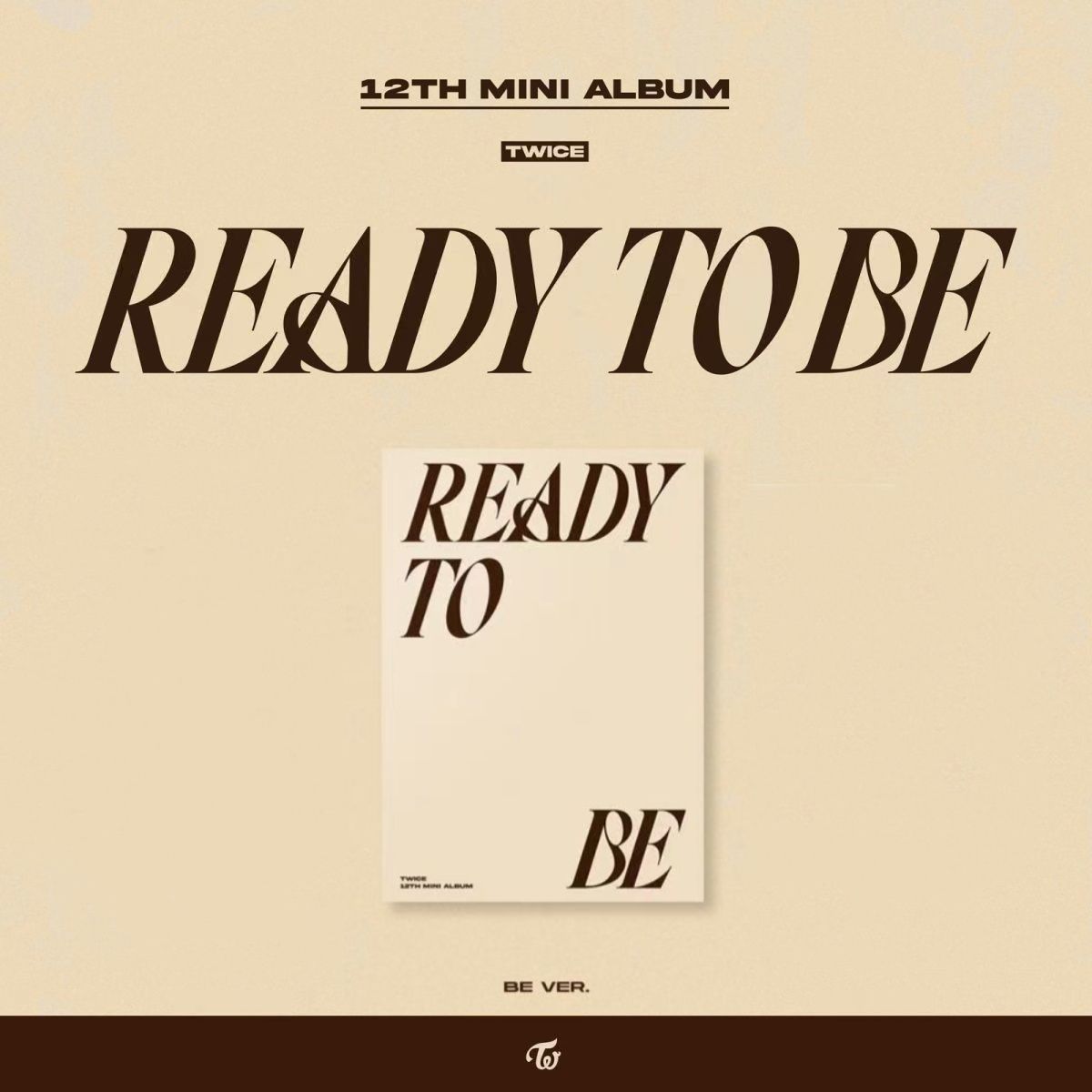 Альбом TWICE Ready To Be - 12th mini Album (BE VER.)