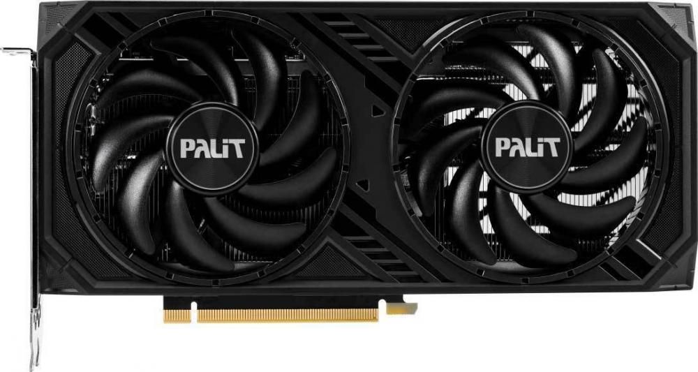 Palit Видеокарта GeForce RTX 4060 Ti Palit NVIDIA GeForce RTX 4060 Ti DUAL 8ГБ V1 8 ГБ (NE6406T019P1-1048D)