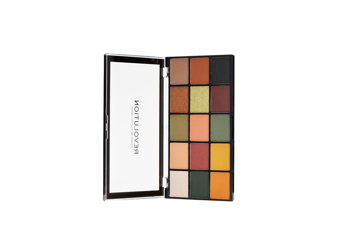 Палетка теней для век SEVEN7EEN VIBRANT EYES PALETTE 02 бежево-оливковый, 7.6 мл