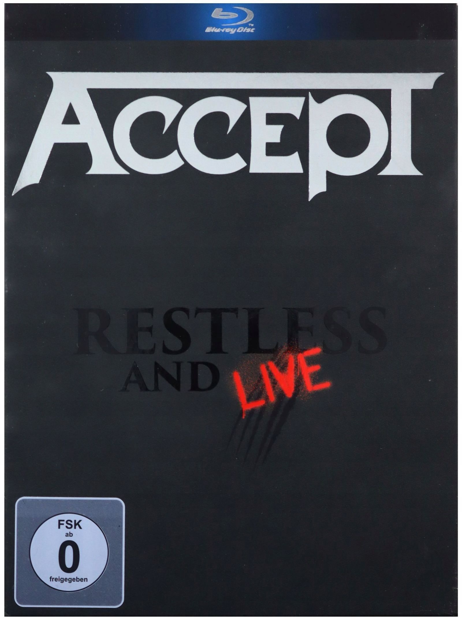 Accept - Restless And Live (2017) Blu-ray (блю рей)