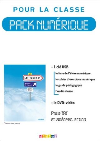 Latitudes 2 Pack num rique 1 licence classe USB+DVD