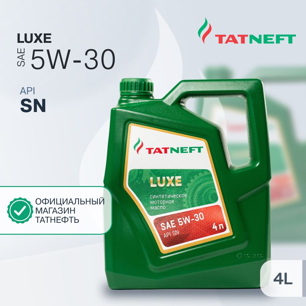 TATNEFTLUXE5W-30Масломоторное,Синтетическое,4л