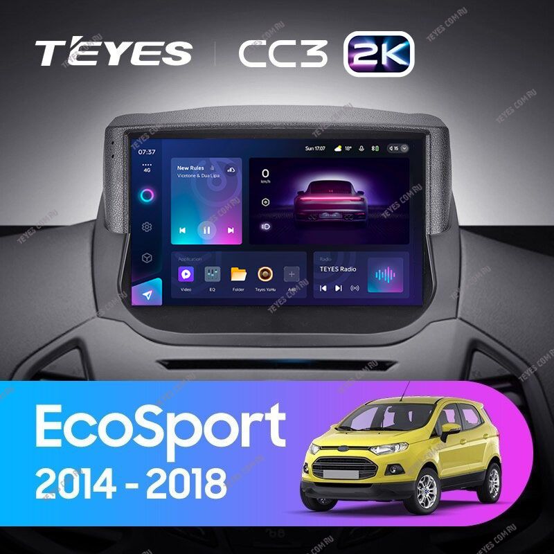 ШтатнаямагнитолаTeyesCC32K4/64FordEcoSport(2014-2018)