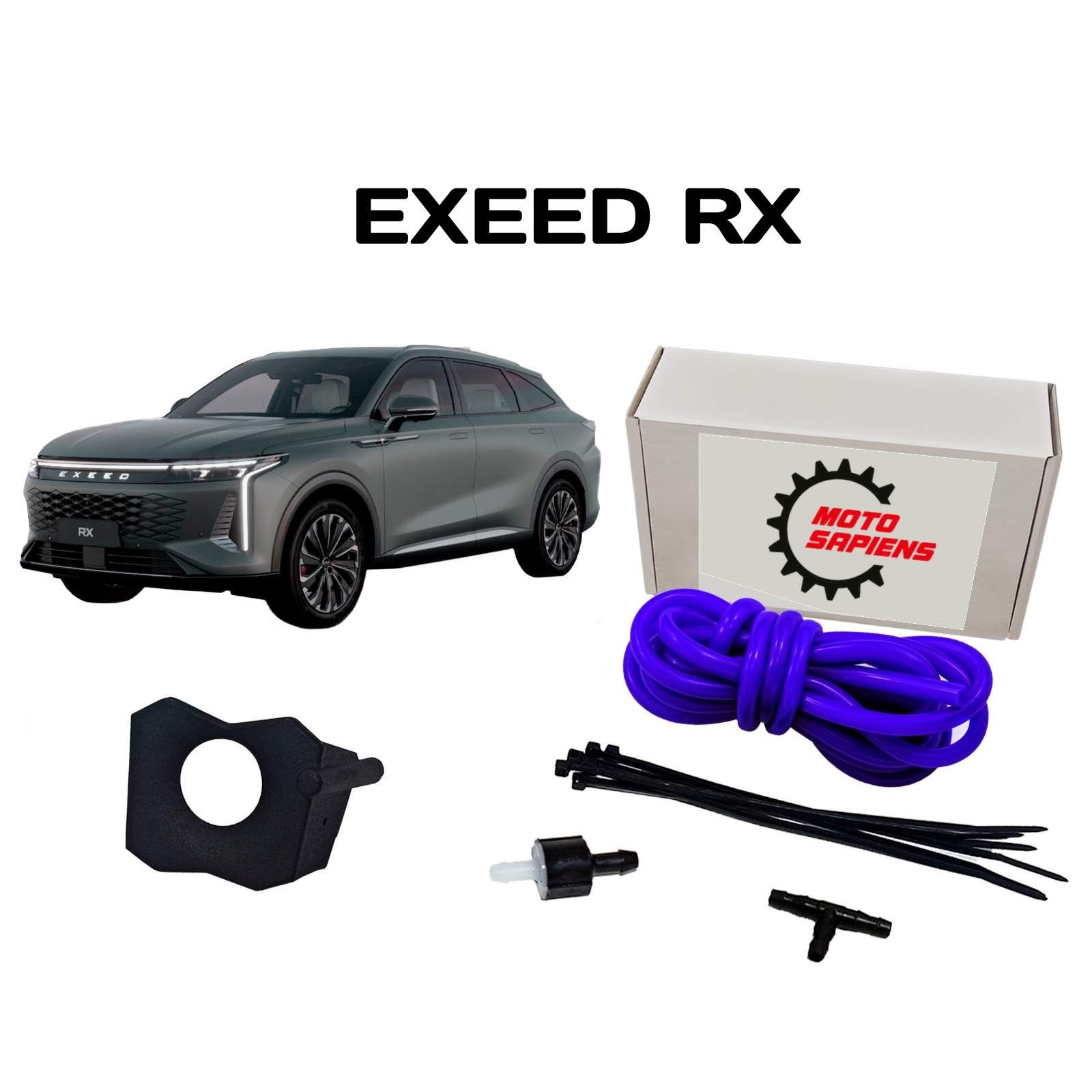 Омыватель камеры EXEED RX (переднего вида)