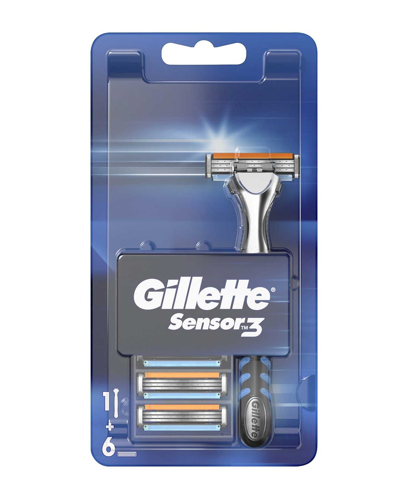 Gillette Sensor3 мужская бритва,