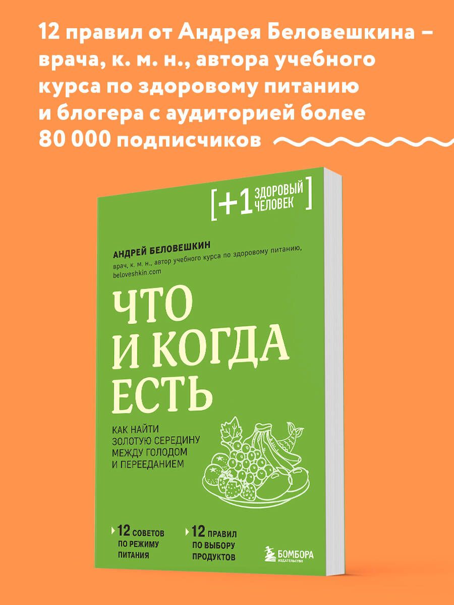 Что и когда есть. Как найти золотую середину между голодом и перееданием | Беловешкин Андрей Геннадьевич