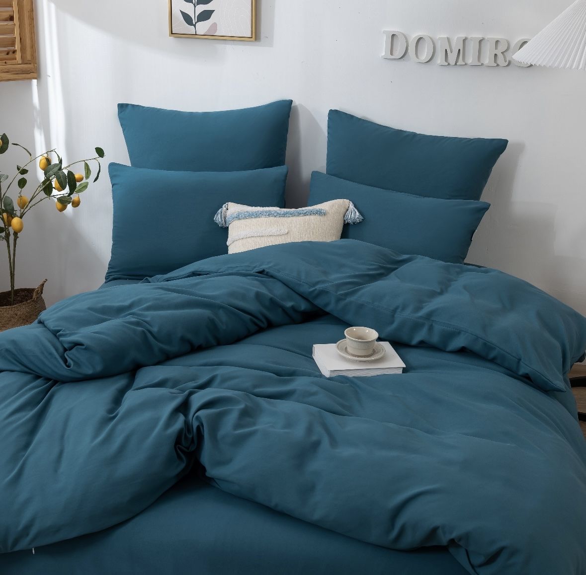 Комплект постельного белья, Твил-сатин, Сатин, Евро, наволочки 70x70