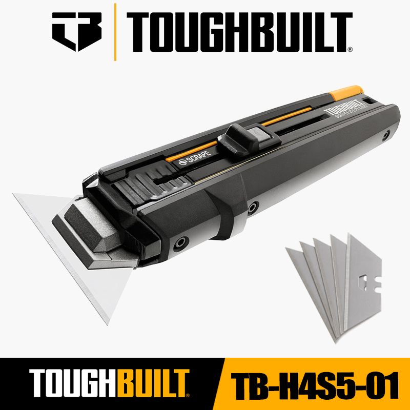 TOUGHBUILTTB-H4S5-01Универсальныйнож-шпатель+5лезвий