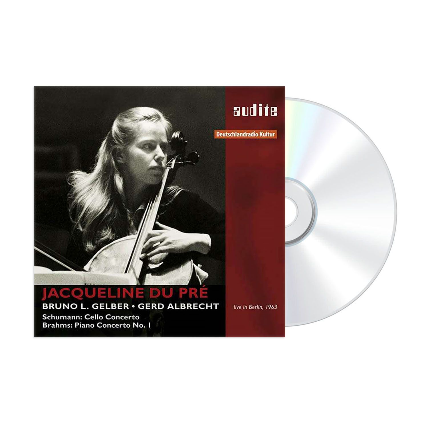 Музыка CD Jacqueline du Pre - Schumann: Cello Concerto, Op. 129 & Brahms: Piano Concerto