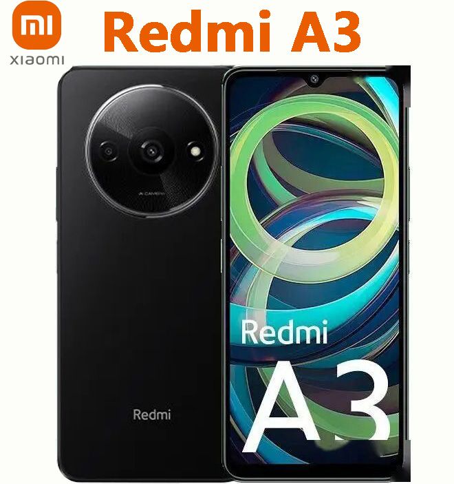 XiaomiСмартфонRedmiA3Global6/128ГБ,черный