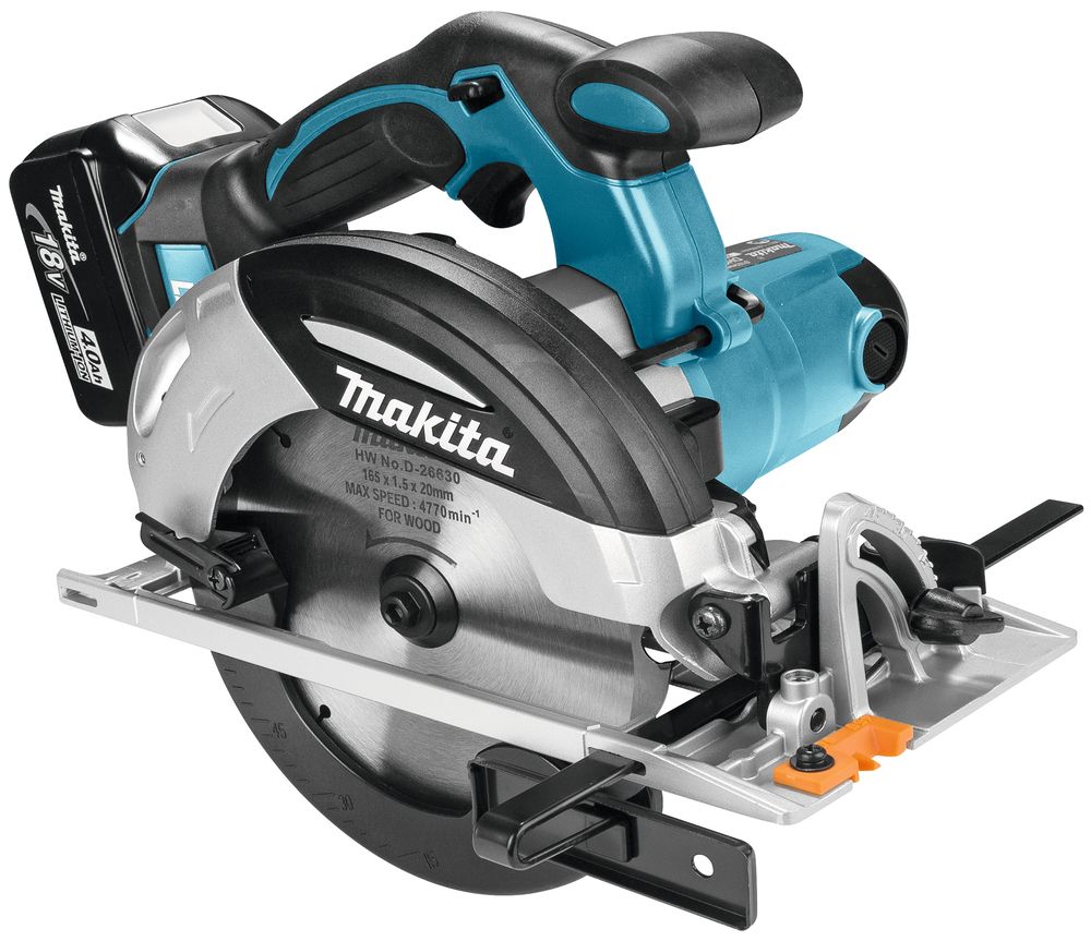 Аккумуляторная циркулярная пила MAKITA DHS630RTJ 165мм 18В 2x5Ач