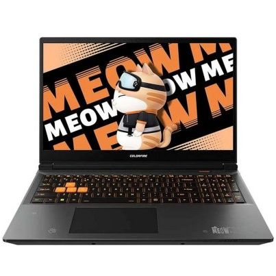 ColorfulMEOWR1524Ноутбук15.6",AMDRyzen78845HS,RAM16ГБ,SSD512ГБ,NVIDIAGeForceRTX4060(8Гб),Безсистемы,(A10305000025),оранжевый,Русскаяраскладка