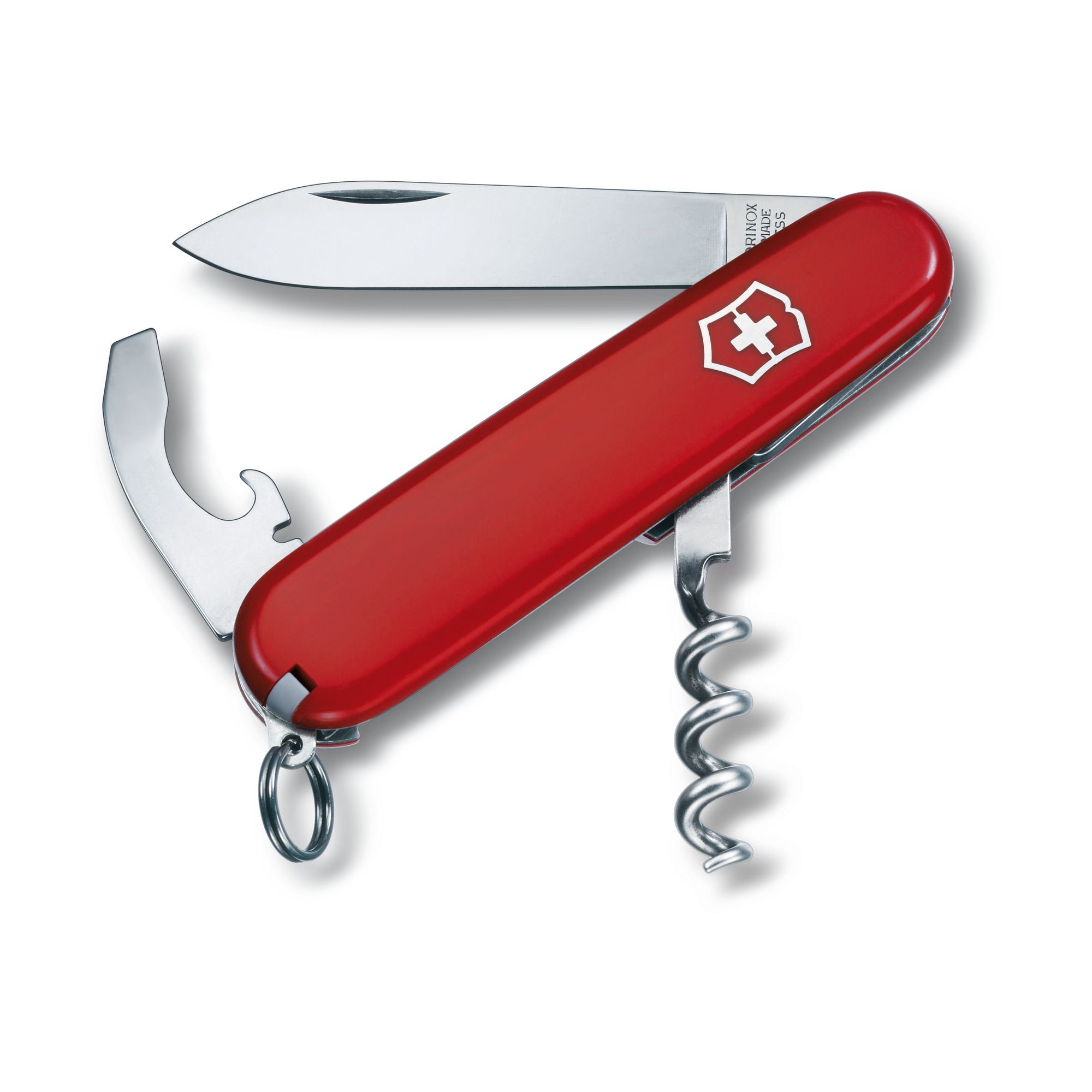 Нож перочинный Victorinox Waiter (0.3303) 84 мм, 9 функций, красный , картонная коробка