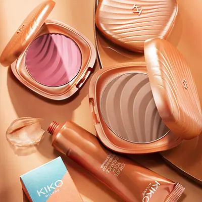 Бронзер для лица Kiko create your balance colour boost face bronzer-02 Reflection Time