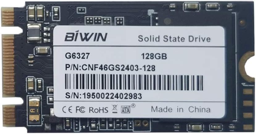 BIWIN128ГБВнутреннийSSD-дискТвердотельныйнакопитель128Gb,m.22242,SSD(ЦБ-00014026)