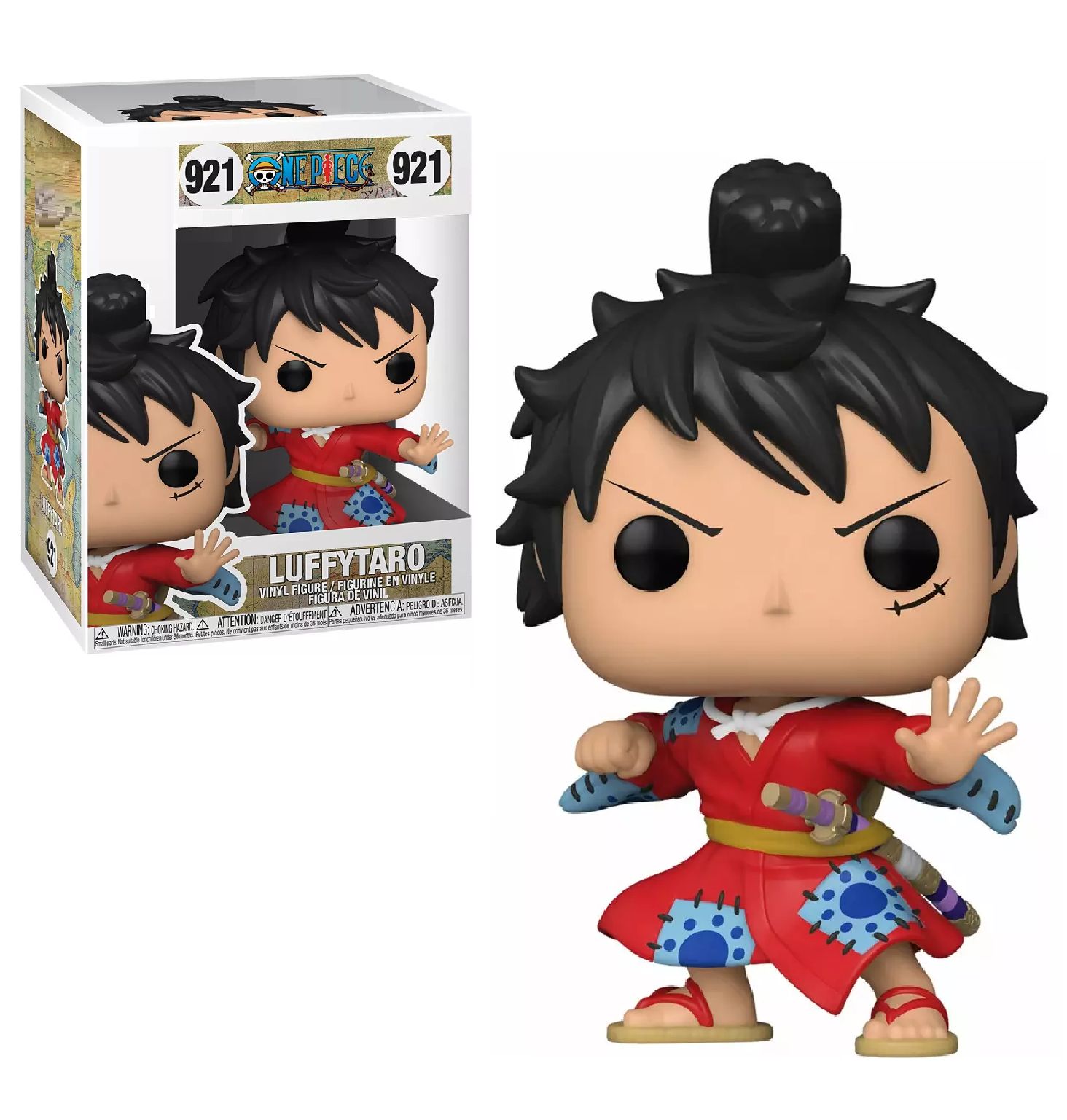 Фигурка Ван Пис Луффи / One Piece Luffy (10см) 921