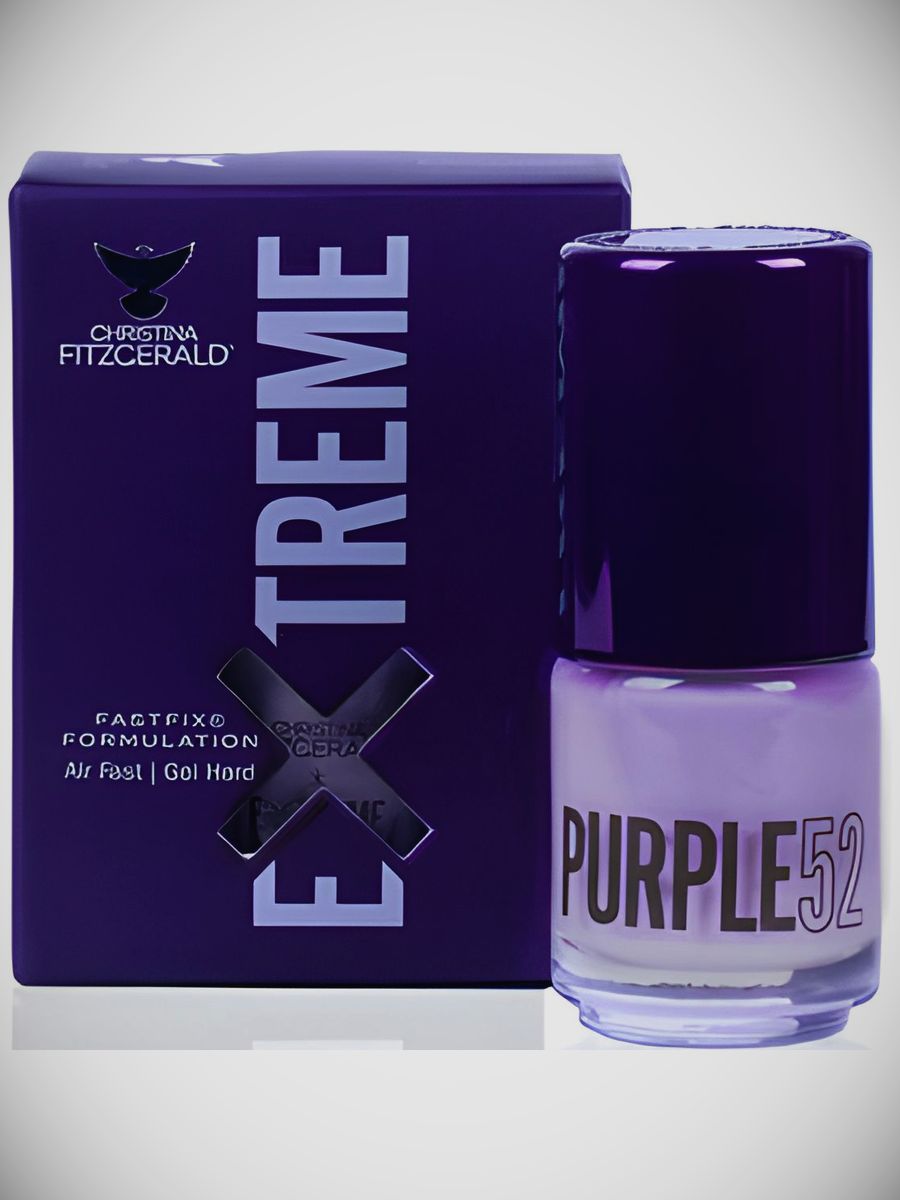 EXTREME Лак для ногтей - PURPLE 52 / Mivis / Extreme purple 52 /15ml