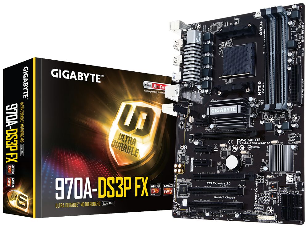 Gigabyte Материнская плата GA-970A-DS3P_FX_BOX