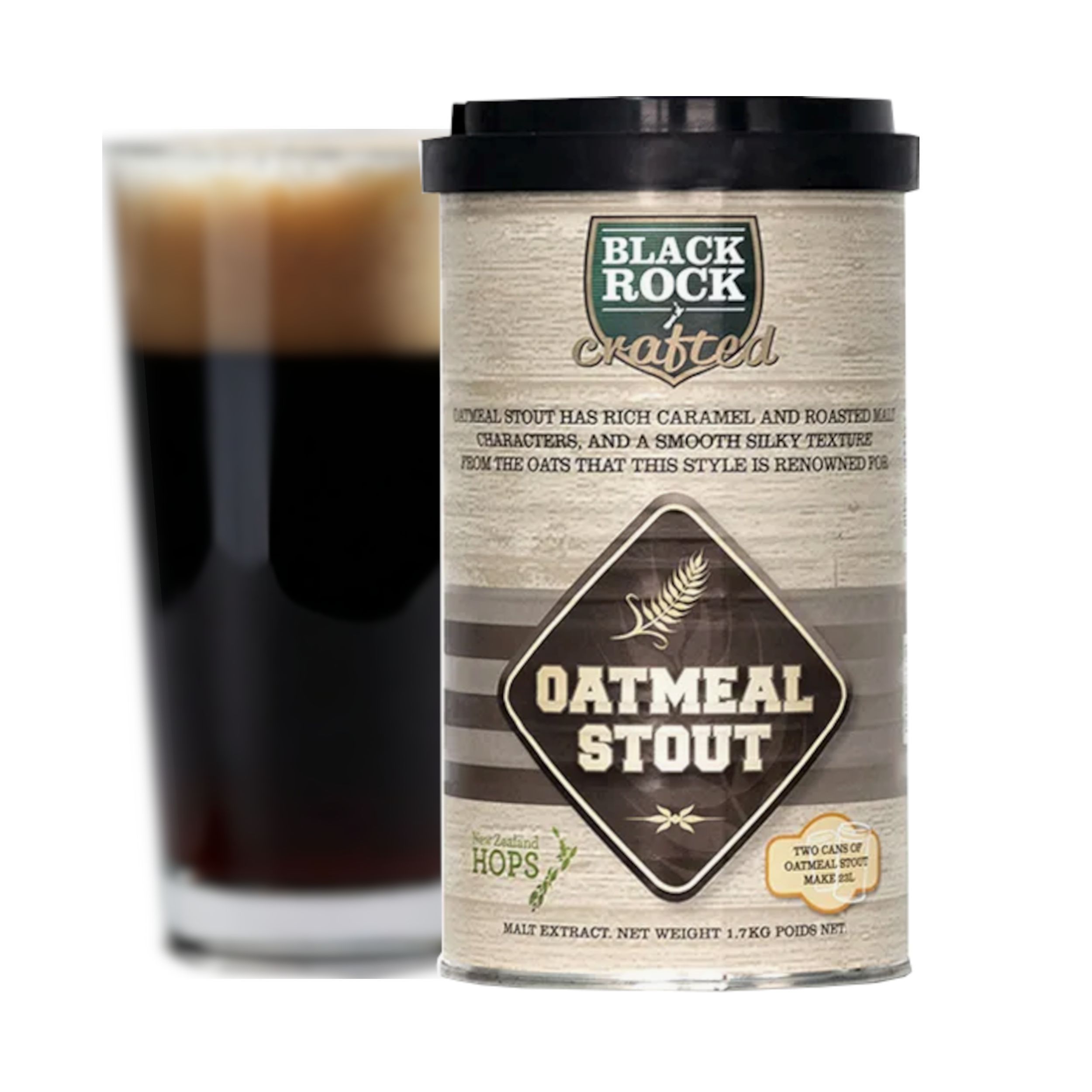 Солодовый экстракт Black Rock Craft OATMIL STOUT для приготовления пива