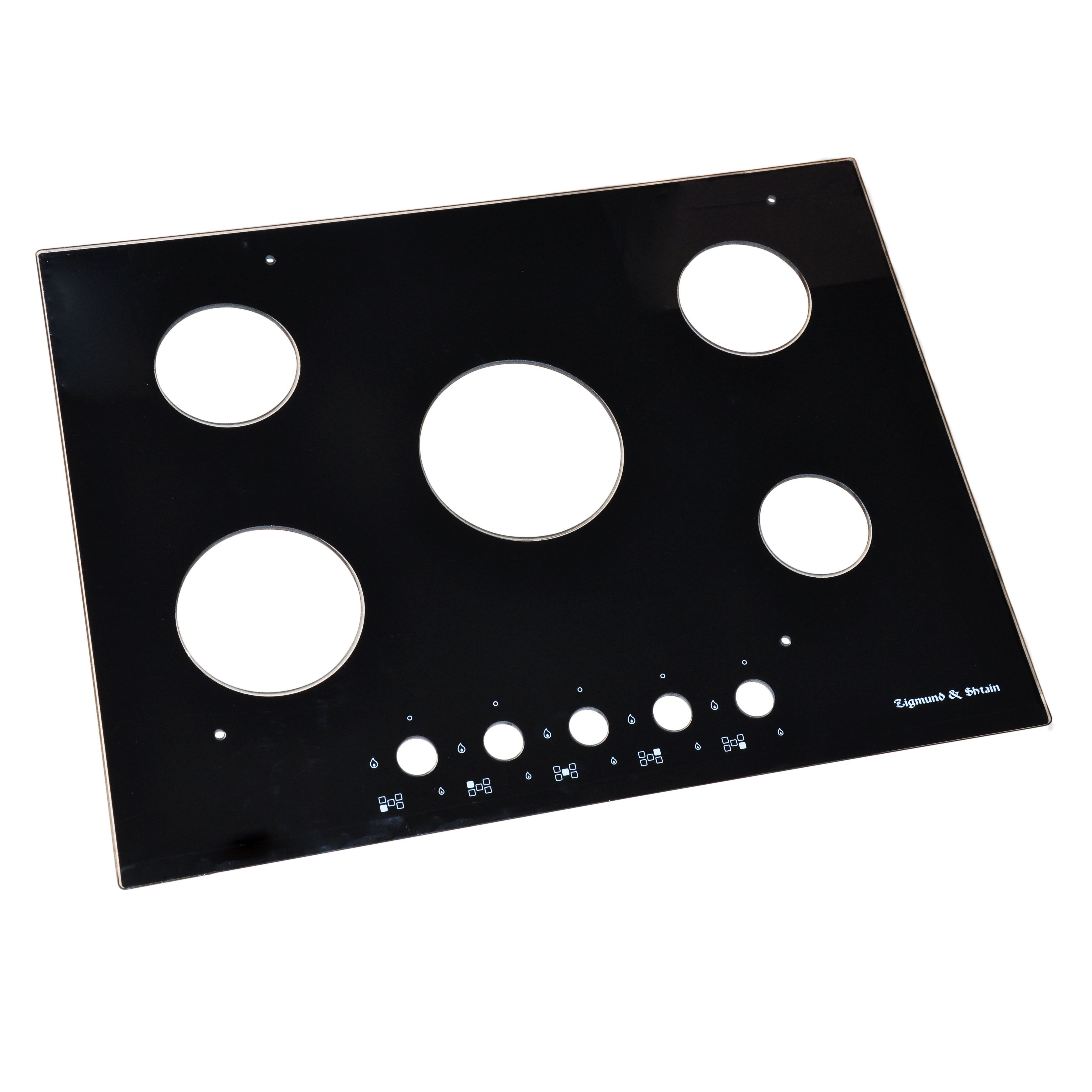 Стекло газовой варочной панели ZIGMUND MN 115.71 B (680 х 520 мм)