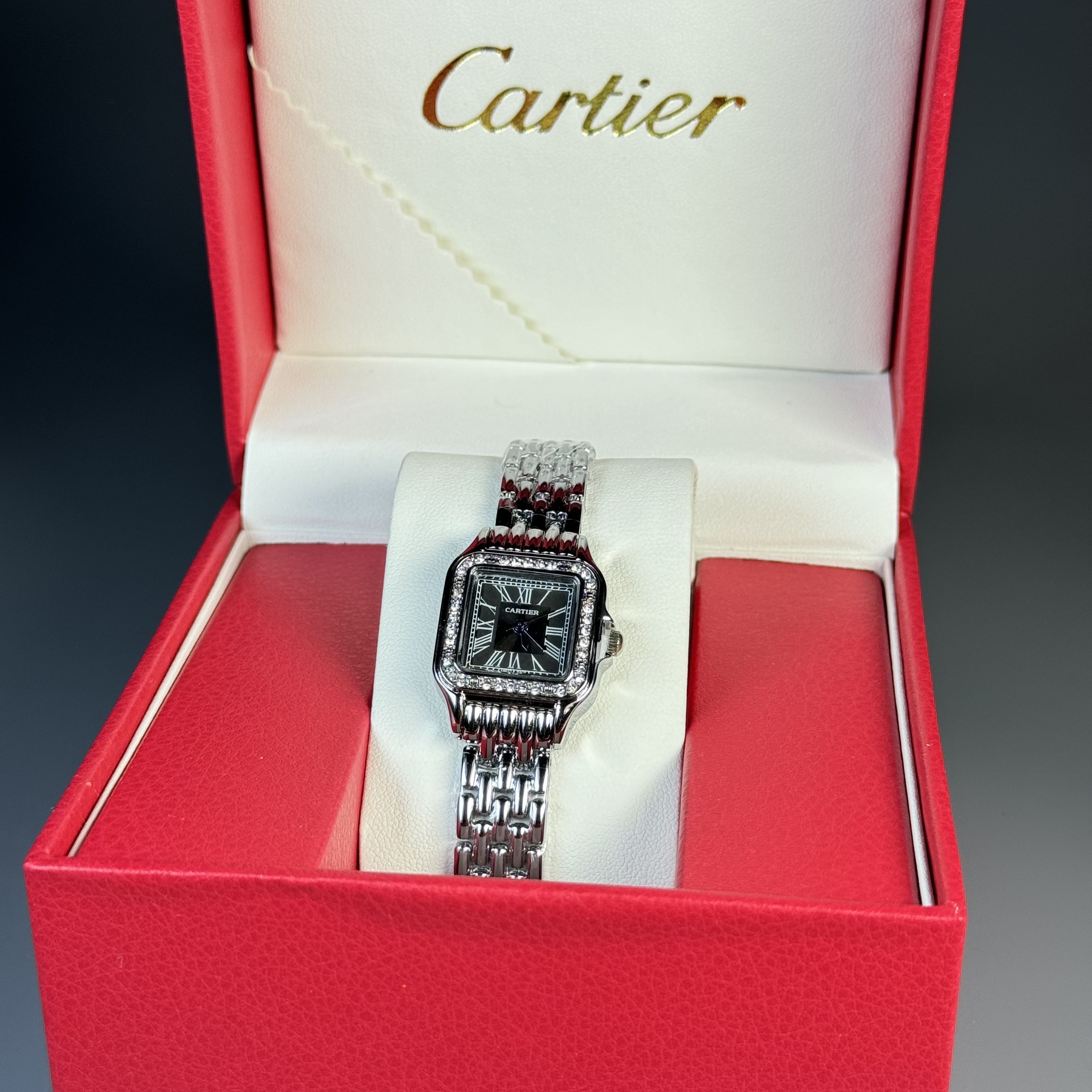 Cartier Часы наручные Кварцевые купить на OZON по низкой цене (1740581980)