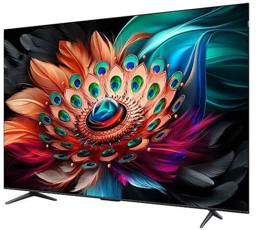 TCL Телевизор 43C655 43" 4K UHD, черный