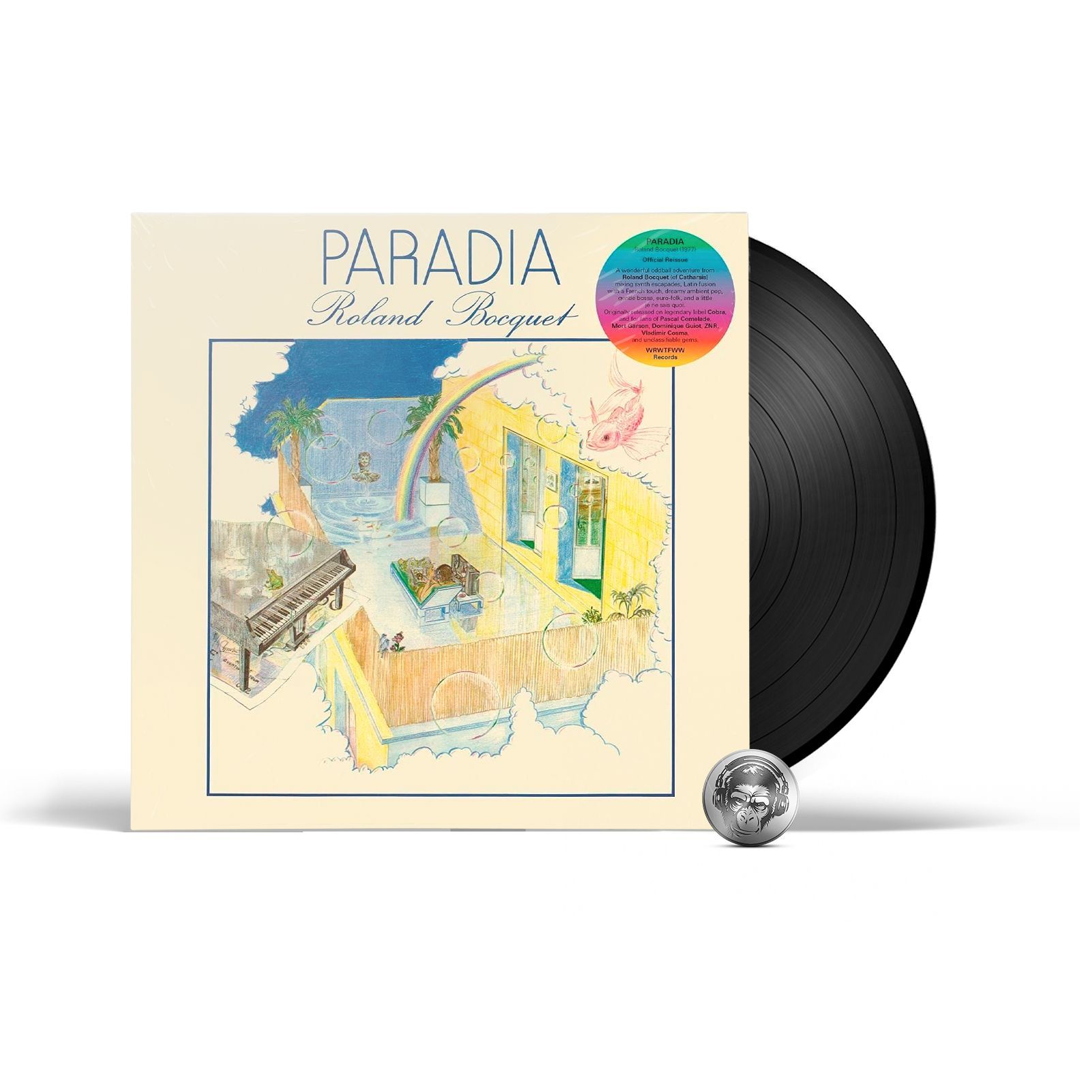 Виниловая пластинка Roland Bocquet - Paradia (1LP) 2021 WRWTFWW