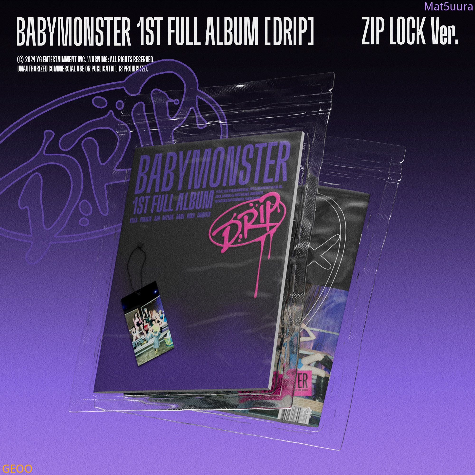 Альбом BABYMONSTER 1st FULL ALBUM DRIP