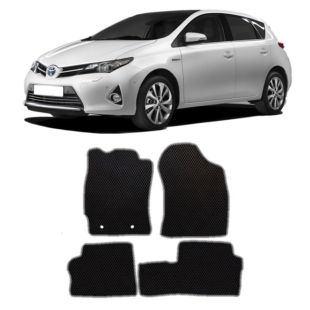 Коврики автомобильные из EVA в салон для Toyota Auris 2 E180 Тойота Аурис ( 2012 2013 2014 2015 г.в)