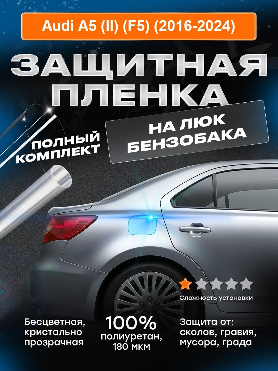 Плёнка для лючка бензобака Audi A5 (II) (F5) (2016-2024)