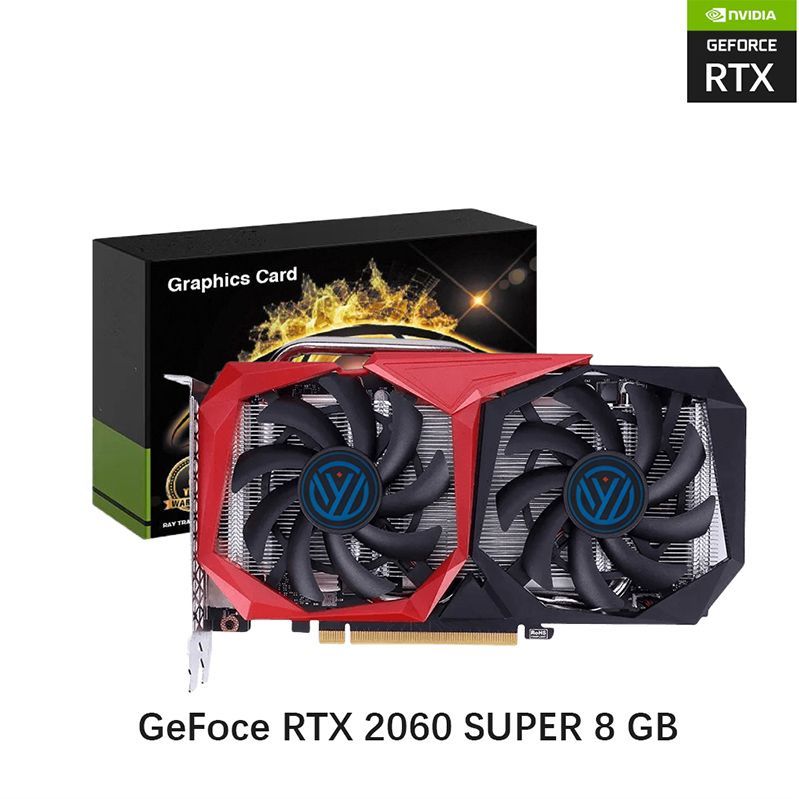 NVIDIAВидеокартаGeForceRTX2060SUPER8ГБ(GeForceRTX20608ГБ)