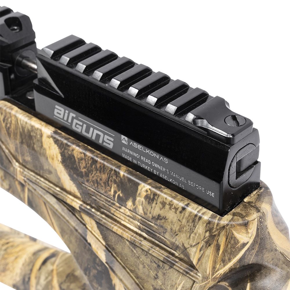 Винтовка пневматическая ASELKON MX 10-S Camo Max-5, cal. 5,5, 3 Дж (РСР, пластик) L 450,