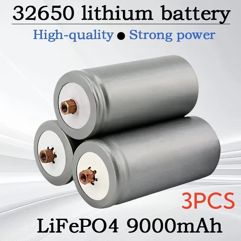 Новый326509000mAh3.2Vlifepo4ЗарядныеаккумуляторыПрофессиональныефосфатныежелезолитиевыесиловыебатареисвинтами