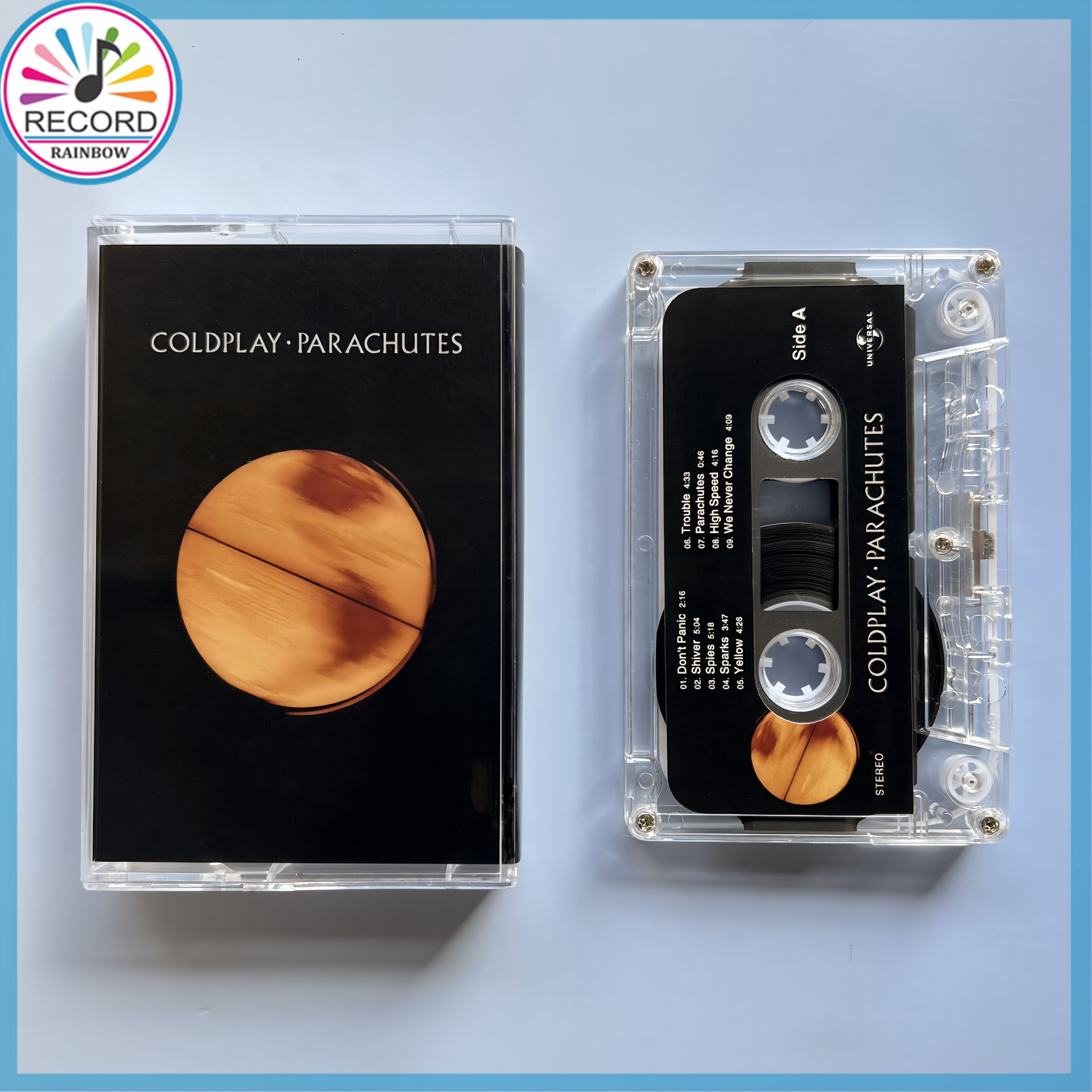 Coldplay Parachutes Cassette настоящий Герметичная упаковка совершенно новый