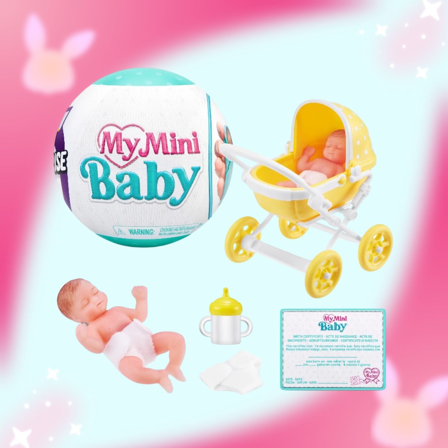 Кукла-сюрприз Zuru 5 surprise My mini baby 77487