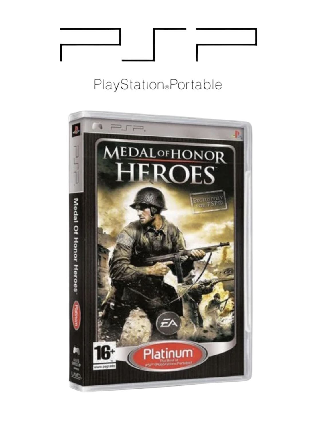 Игра Игра Medal of Honor Heroes (PlayStation Portable (PSP), Оригинальный)