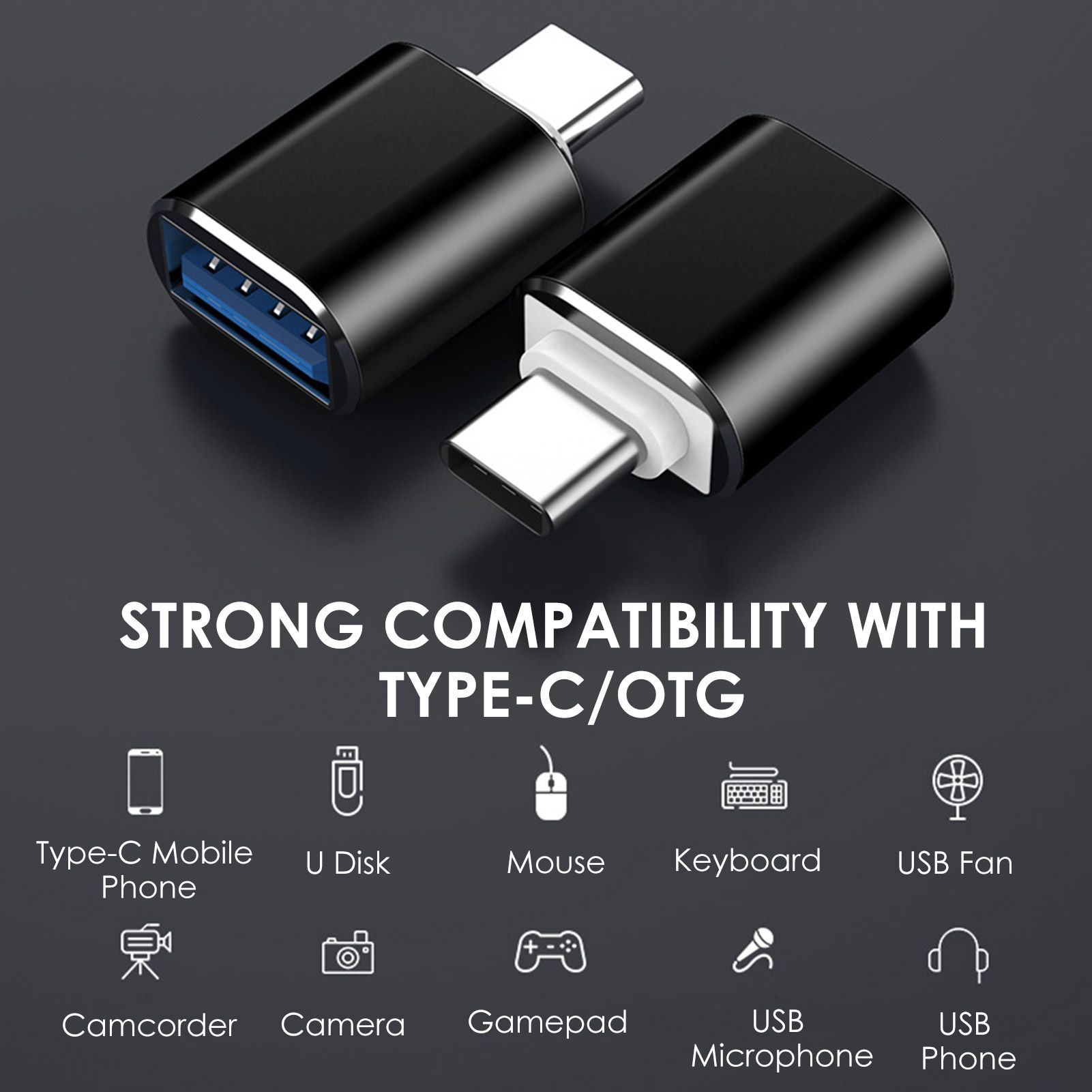 КабельдляподключенияпериферийныхустройствUSBType-C/micro-USB3.0Type-B,черный