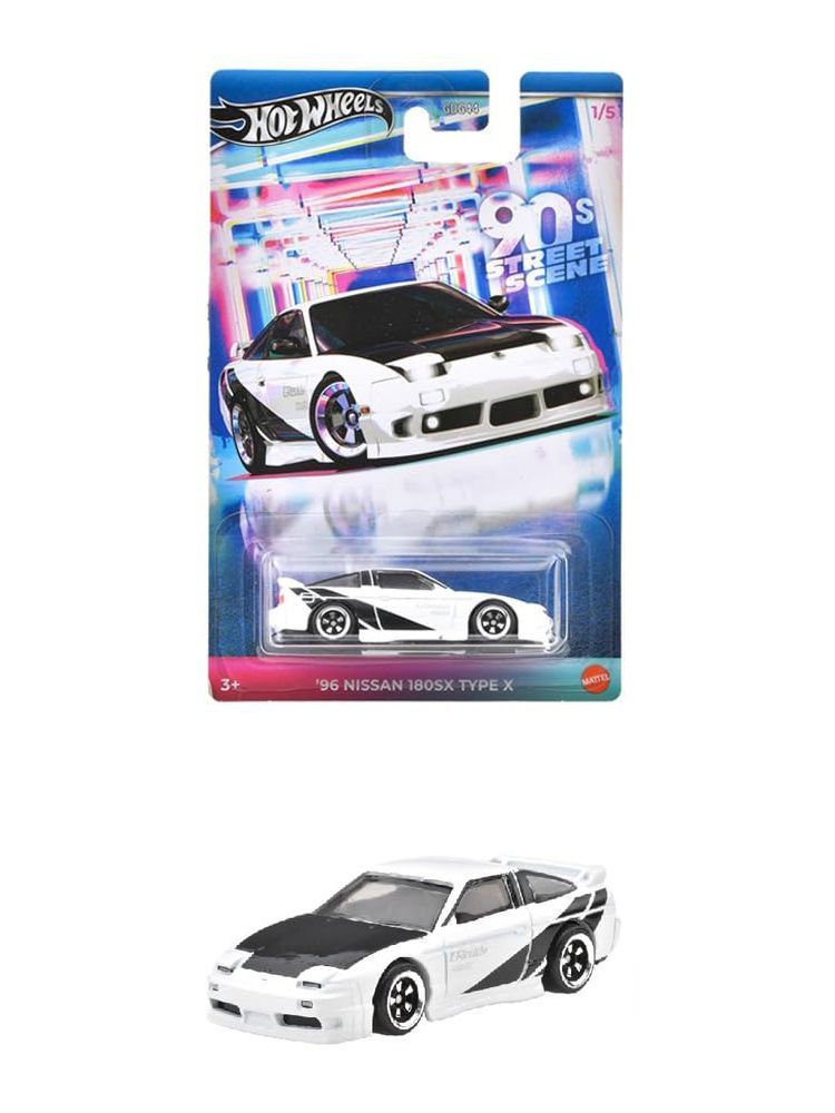 Машинка коллекционная Mattel Hot Wheels GDG44-'96 Nissan 180SX Type X