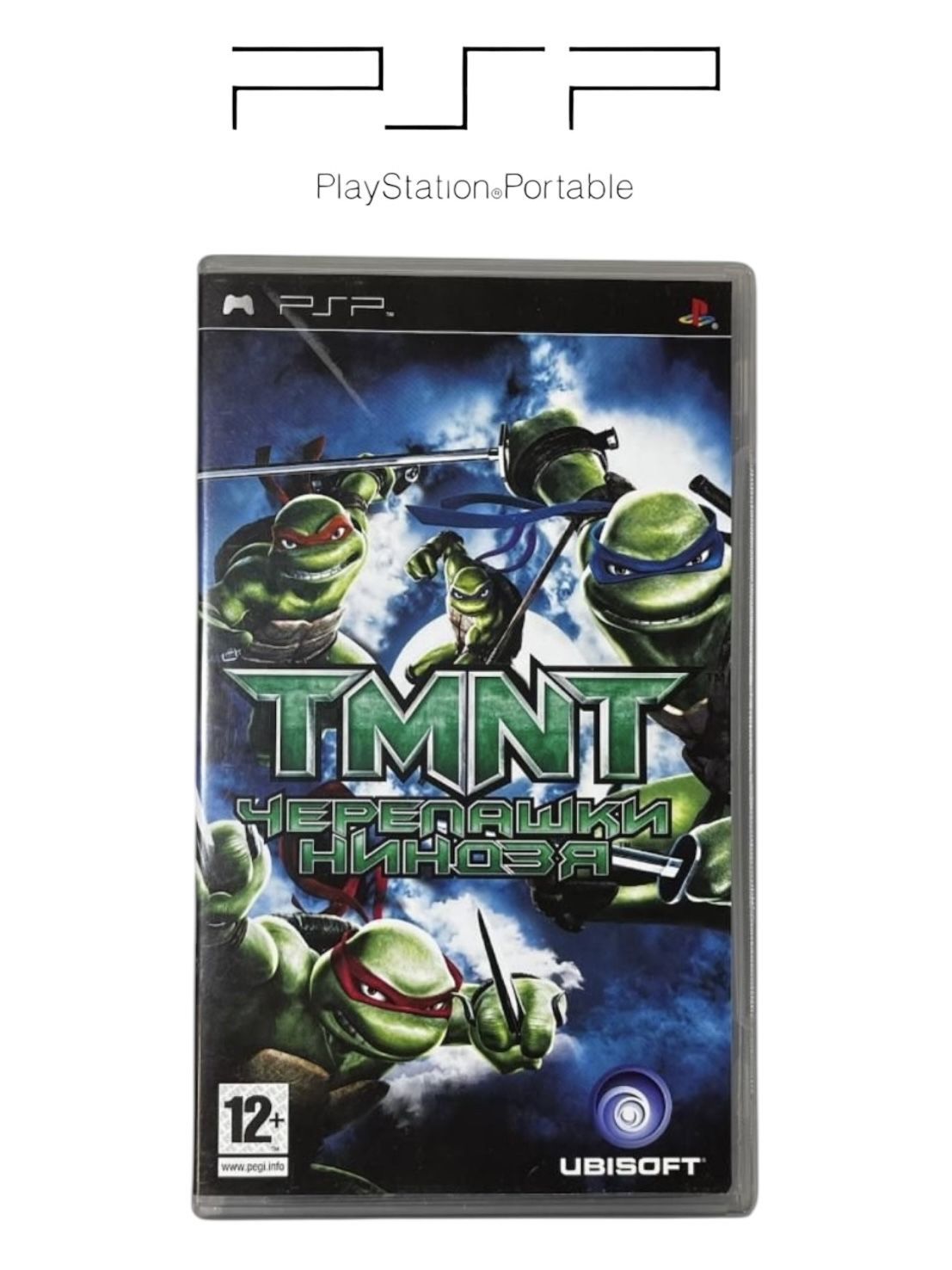 Игра TMNT черепашки ниндзя (PlayStation Portable (PSP), Оригинальный)